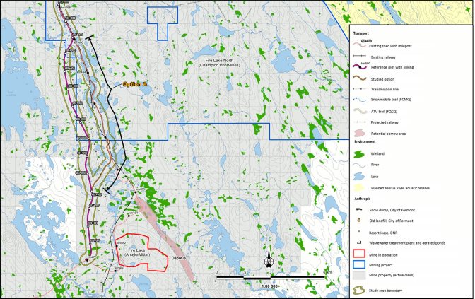 Figure 3: Map of Variant A
