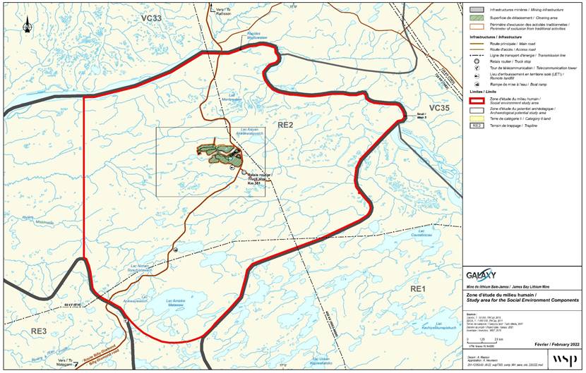 Figure 13: Human Environment Study Area