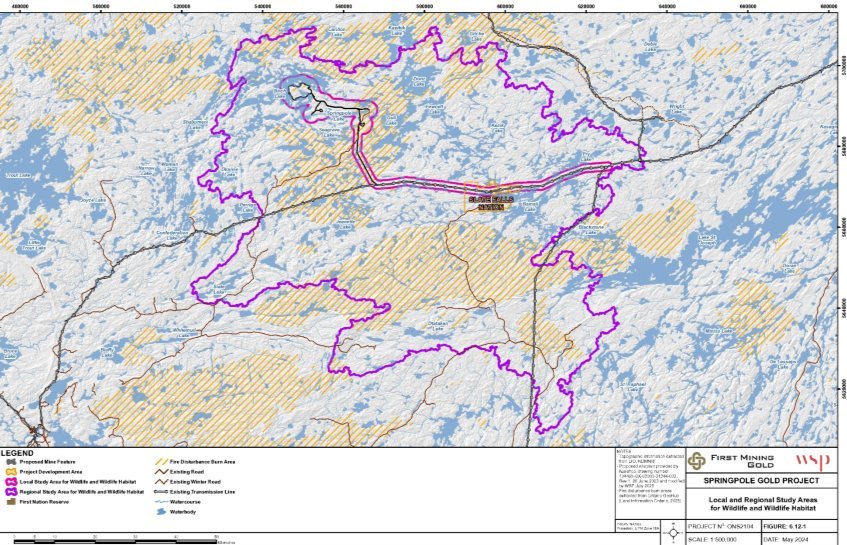 Figure 4-1: Local and regional study areas for migratory birds